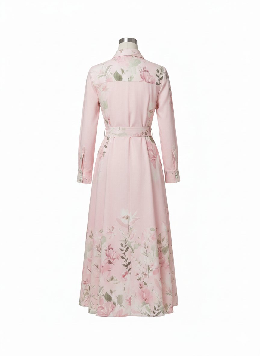 Botanical Floral Dress