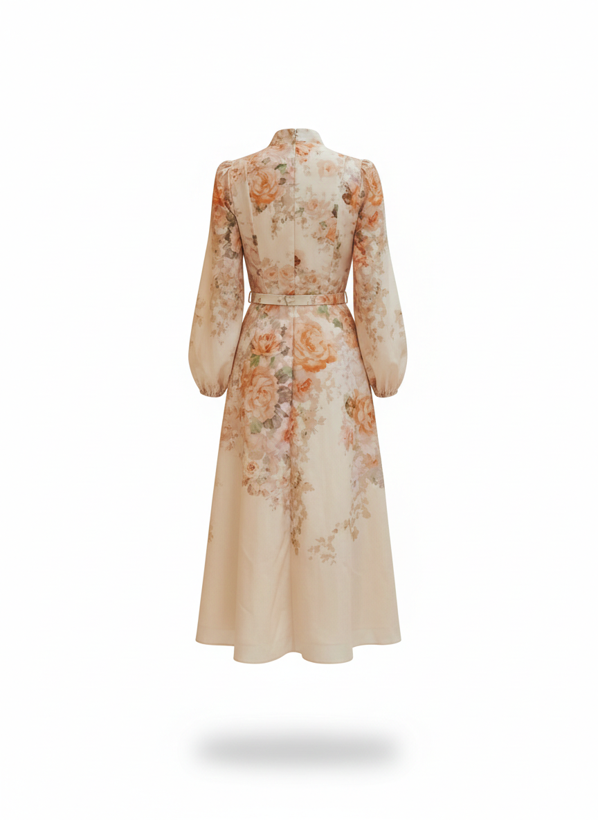 Creamy Natura Dress