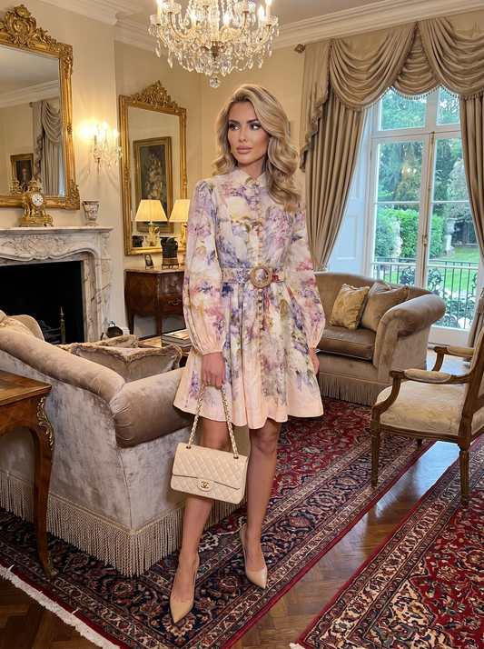 Dreamy Floral Mini Dress