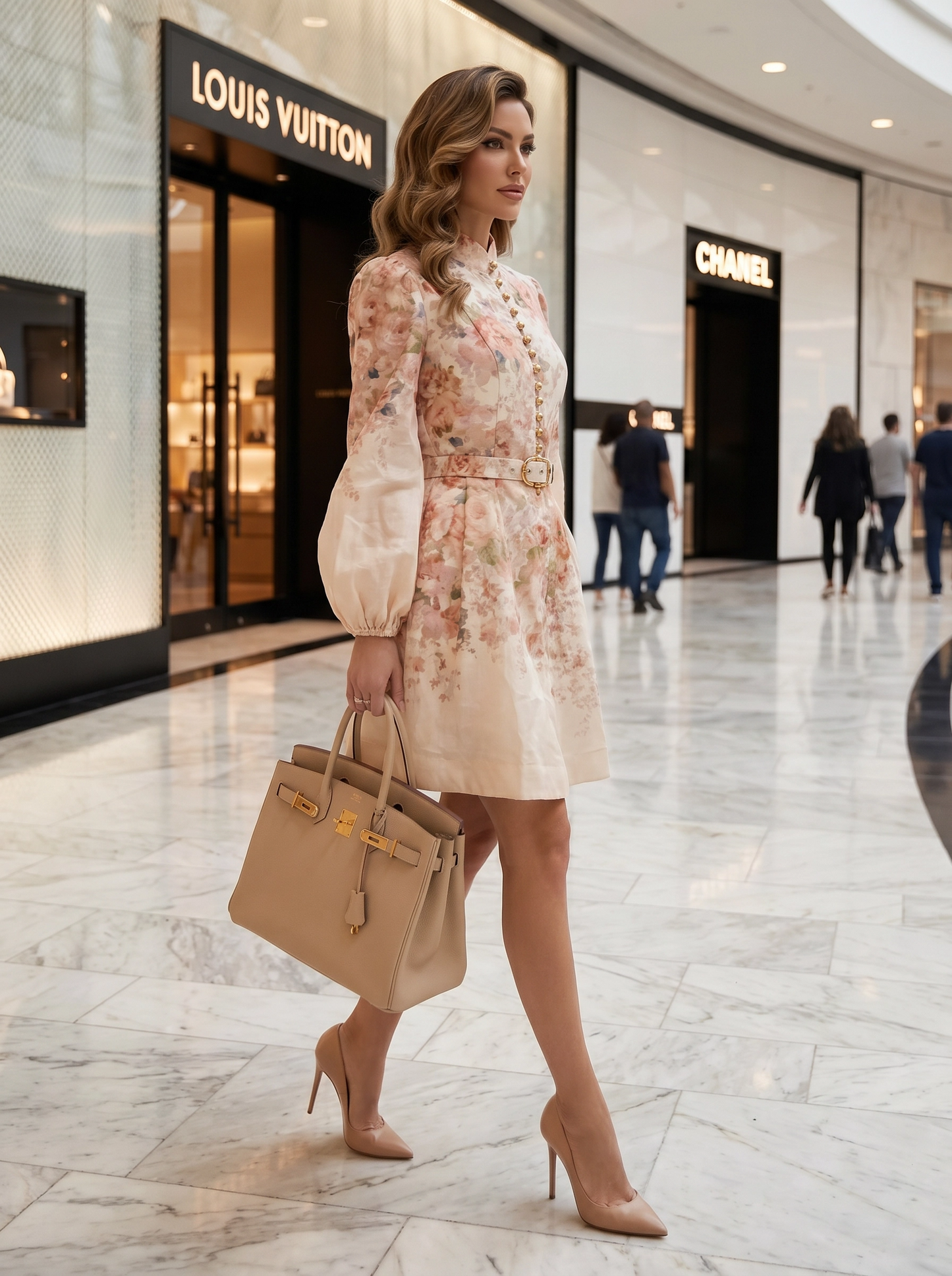 Abita Floral Mini Dress