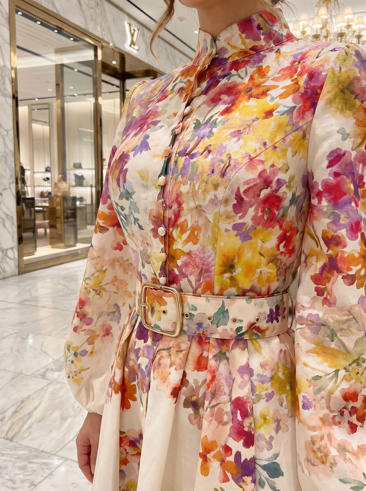 Bianca Floral Dress