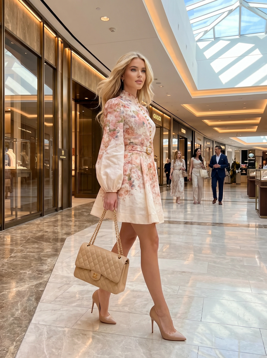 Abita Floral Mini Dress