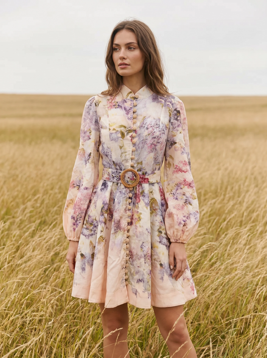 Dreamy Floral Mini Dress