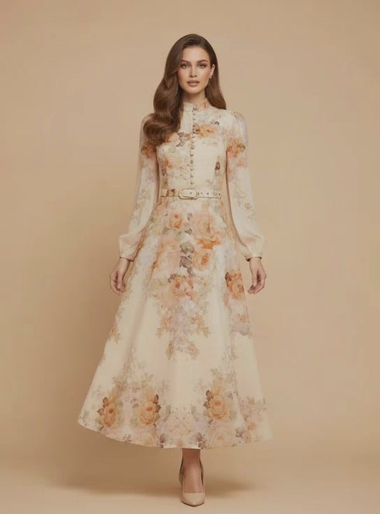 Creamy Natura Dress