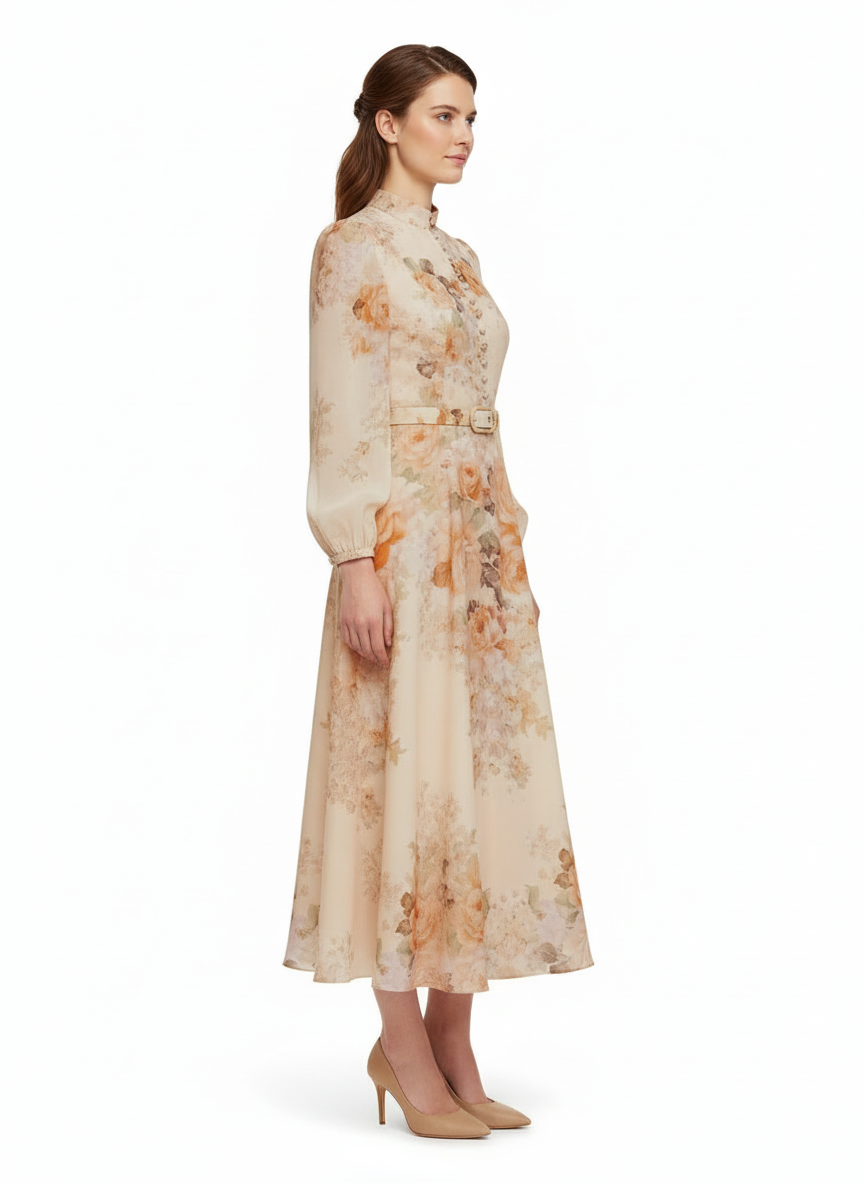 Creamy Natura Dress