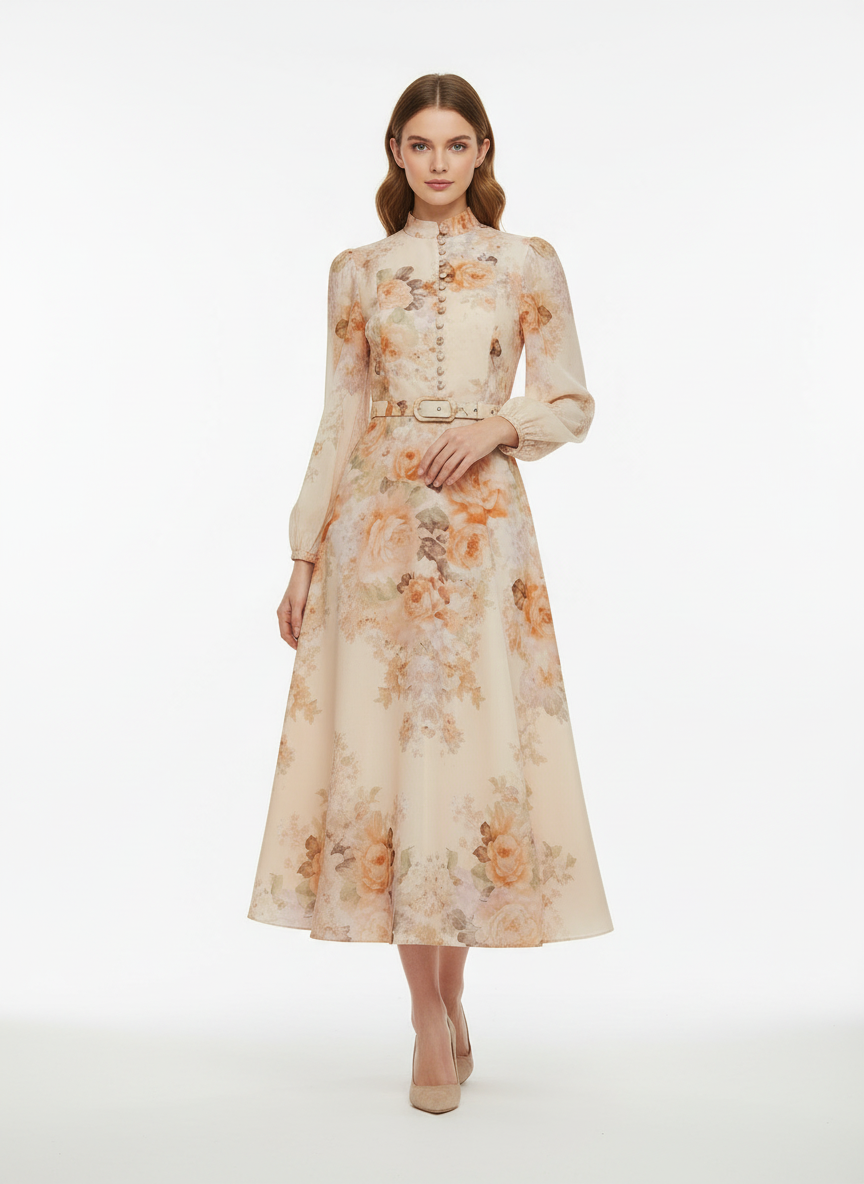 Creamy Natura Dress