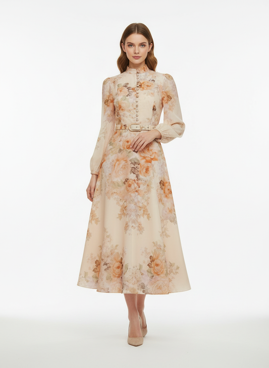 Creamy Natura Dress
